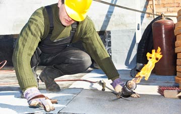 Tredomen flat roof construction